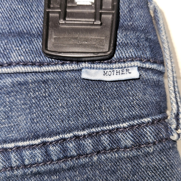 Mother The Rascal Ankle Snippet Fray Jeans – Size 25 - Picture 3 of 8